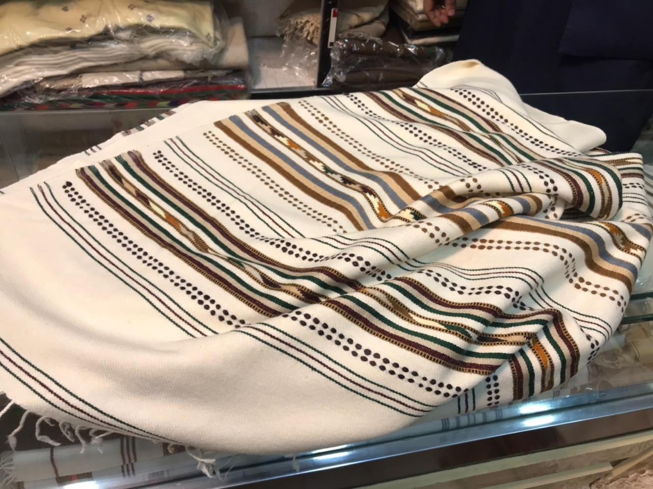 Multiple Border Shawl