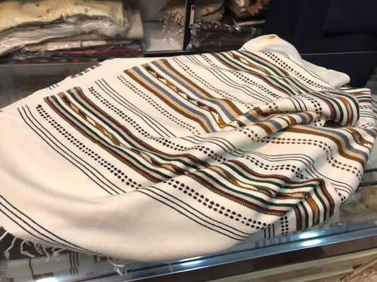 Multiple Border Shawl