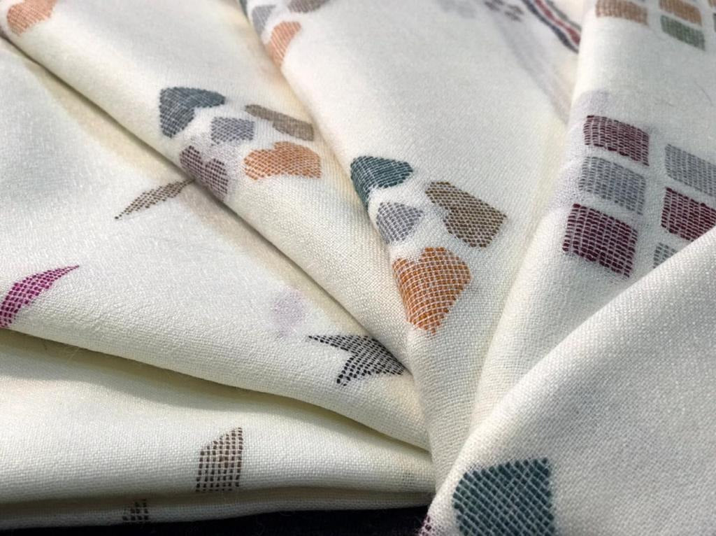 Hand made 72 wool kadhi shawl