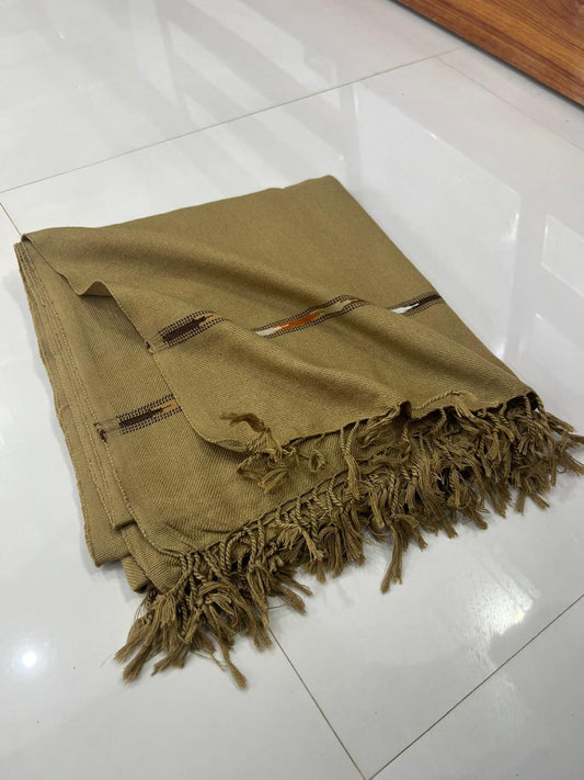 Touch wool shawl